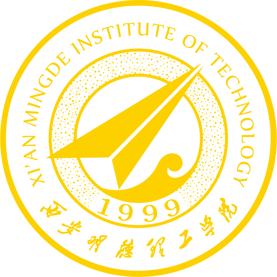 西安明德理工学院校徽